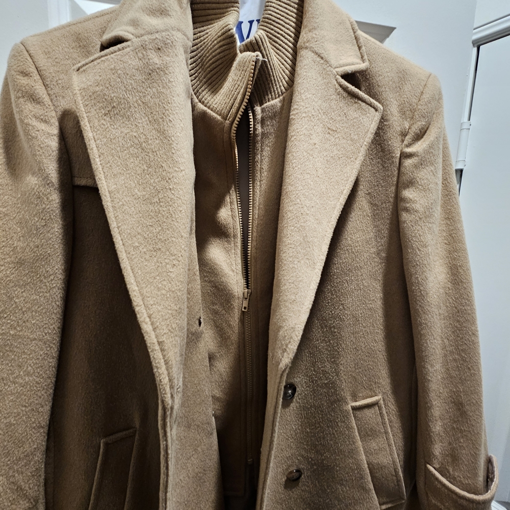 Ralph Lauren Brown and Cream Coat - Picture 2 of 7